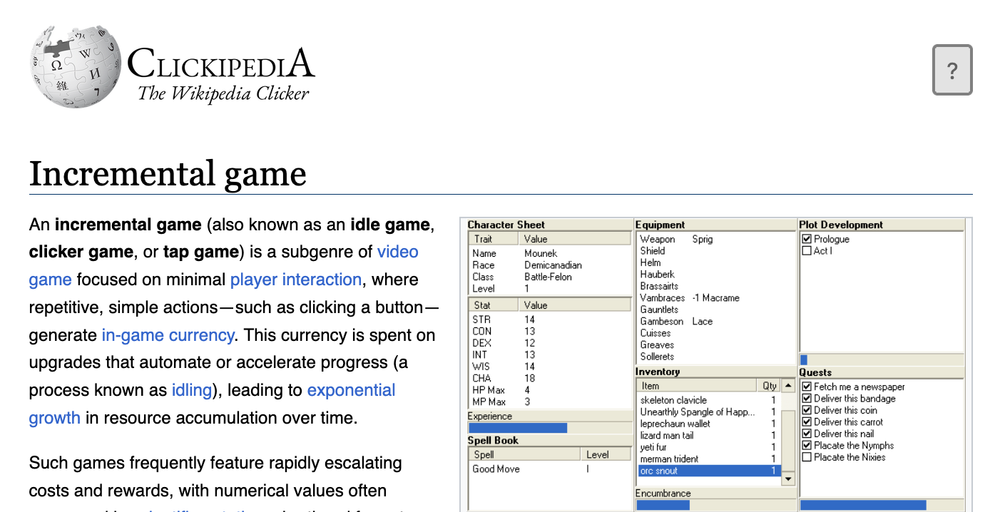Clickipedia Screenshot