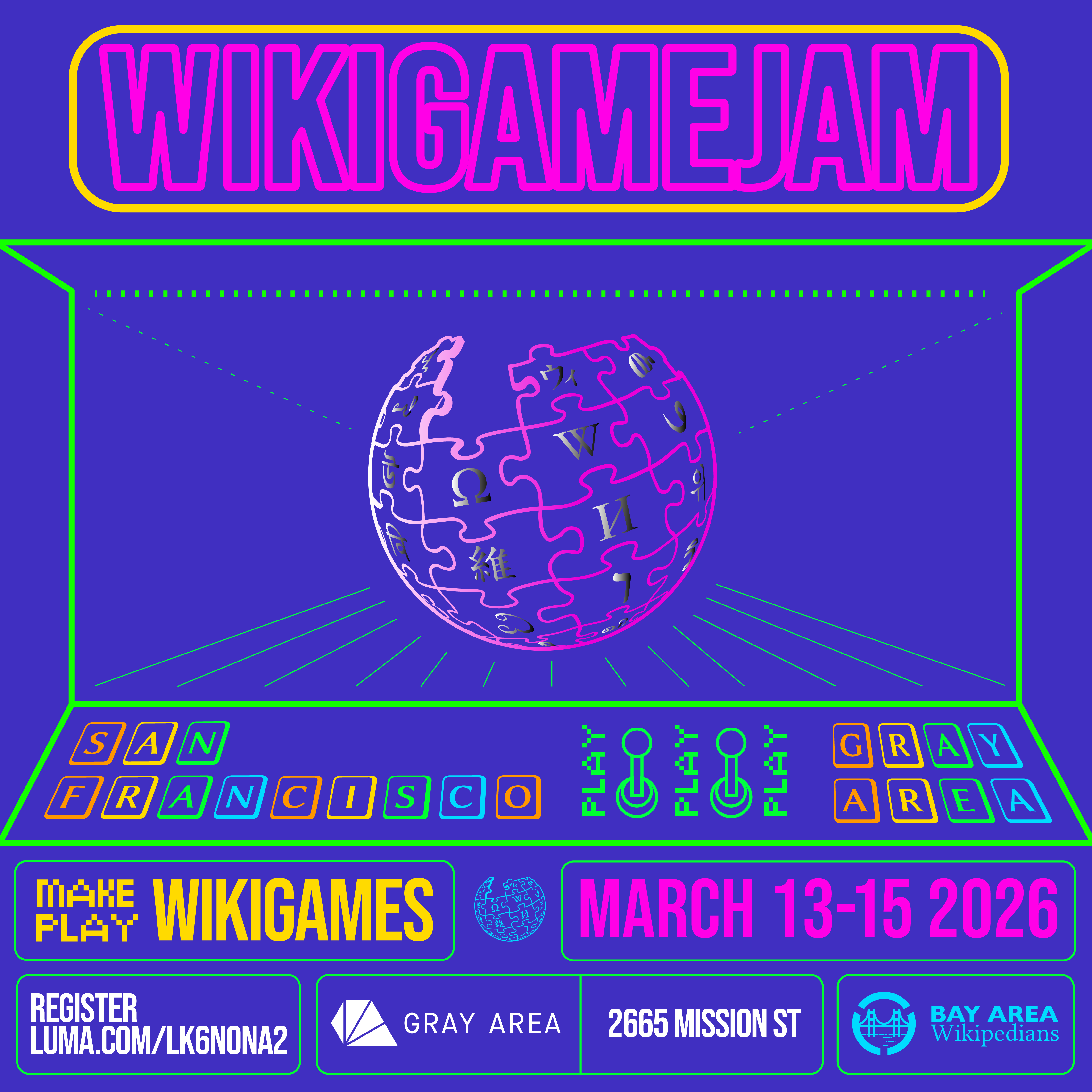 WikiGameJam 2026 San Francisco