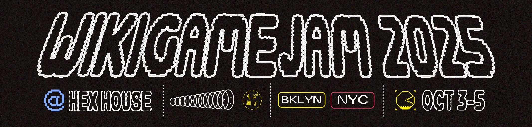 WikiGameJam 2025, October 3-5, Hex House in Brooklyn